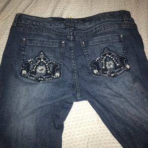 WHITE HOUSE BLACK MARKET Straight Leg Denim Jeans